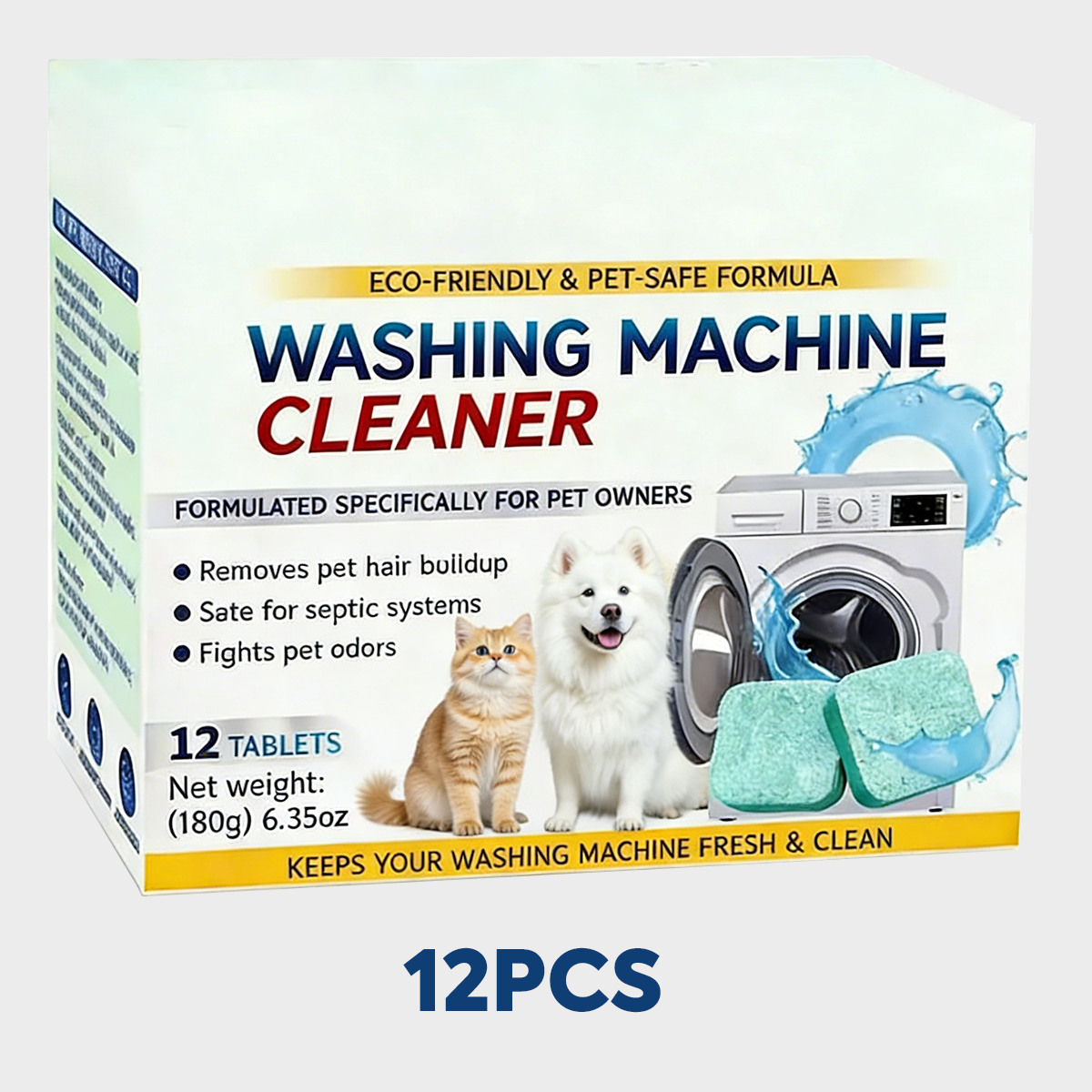 Eco Washer Cleaner: Naturally Eliminate Pet Odors for Fresh Laundry