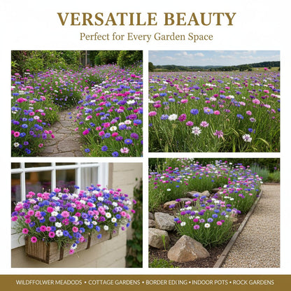 🌱 Premium Cornflower Seeds — The Unstoppable Wildflower That Thrives Anywhere