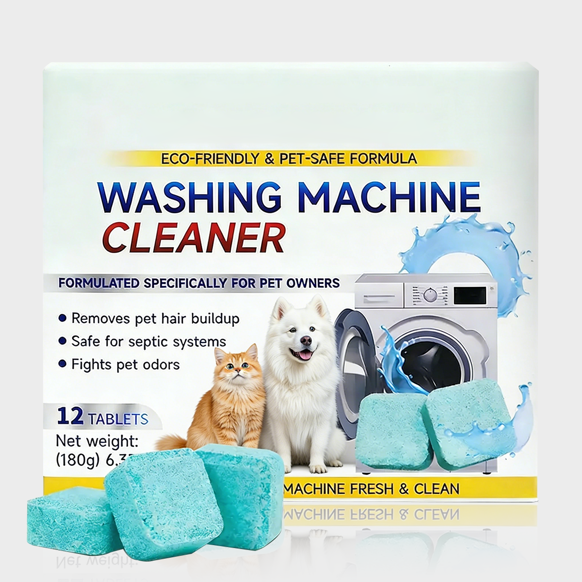 Eco Washer Cleaner: Naturally Eliminate Pet Odors for Fresh Laundry