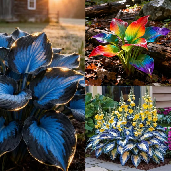 🔥Premium Rare Hosta Seeds – Stunning, Shade-Tolerant Perennial for Beautiful Shade Gardens🌿