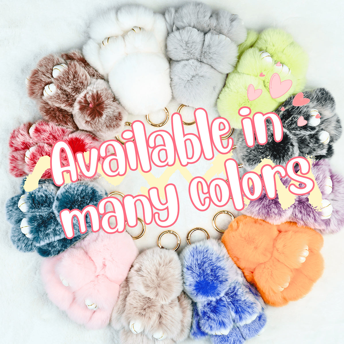 Handcrafted Soft Bunny Charm - Adorable Plush Rabbit Keychain Toy