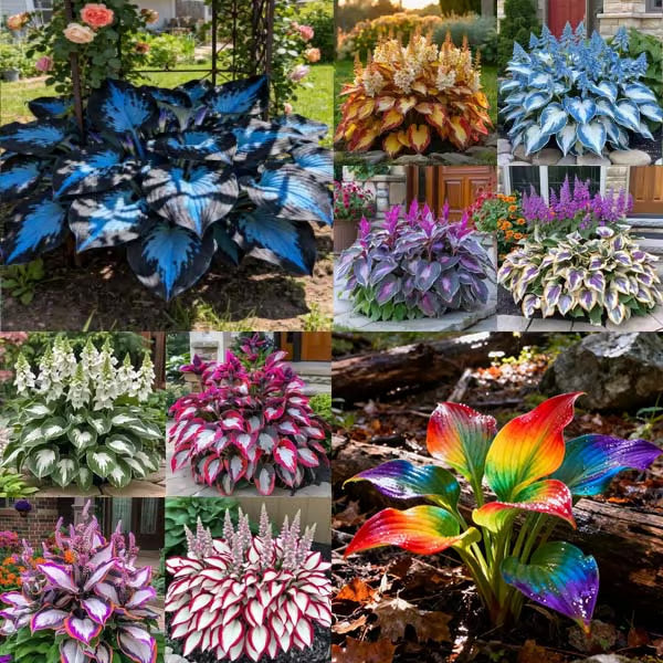 🔥Premium Rare Hosta Seeds – Stunning, Shade-Tolerant Perennial for Beautiful Shade Gardens🌿
