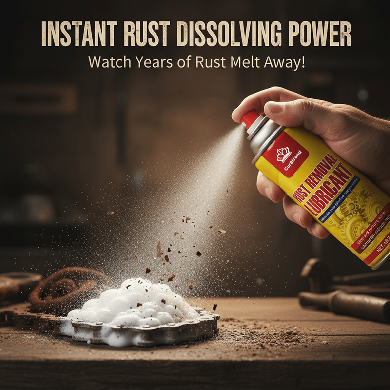 RustGuard All-in-One: Anti-Rust Lubricant Spray & Rust Remover