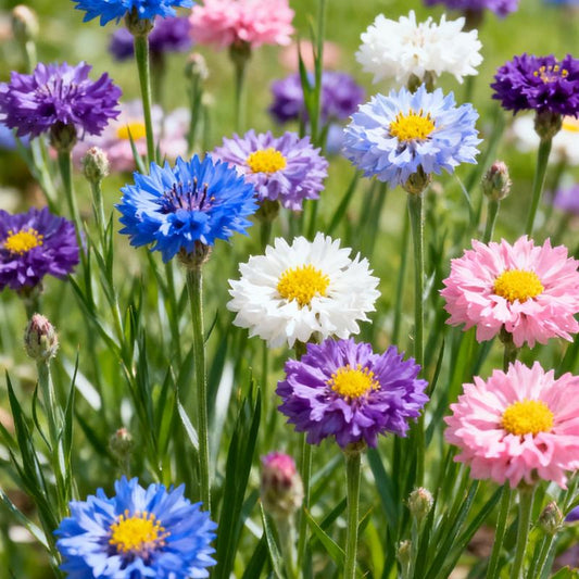 🌱 Premium Cornflower Seeds — The Unstoppable Wildflower That Thrives Anywhere
