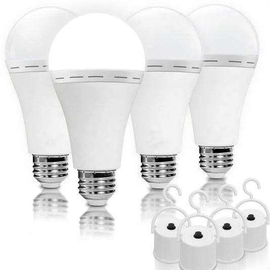 Rechargeable Emergency Light Bulbs - Bright, Reliable Backup Lighting for Power Outages
