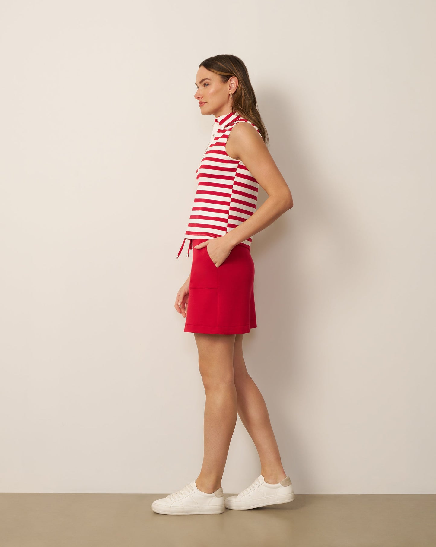 Snap Front Tank and Skort Set