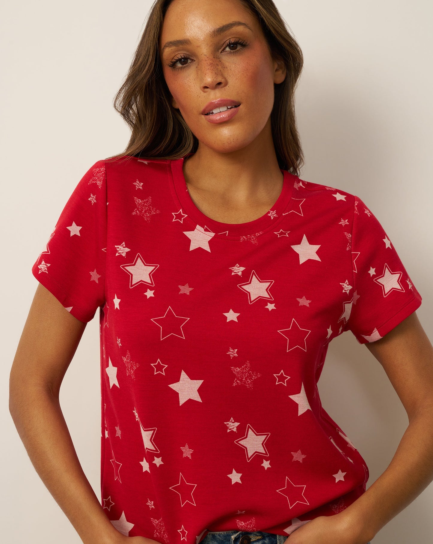 Essential Printed Star Tee