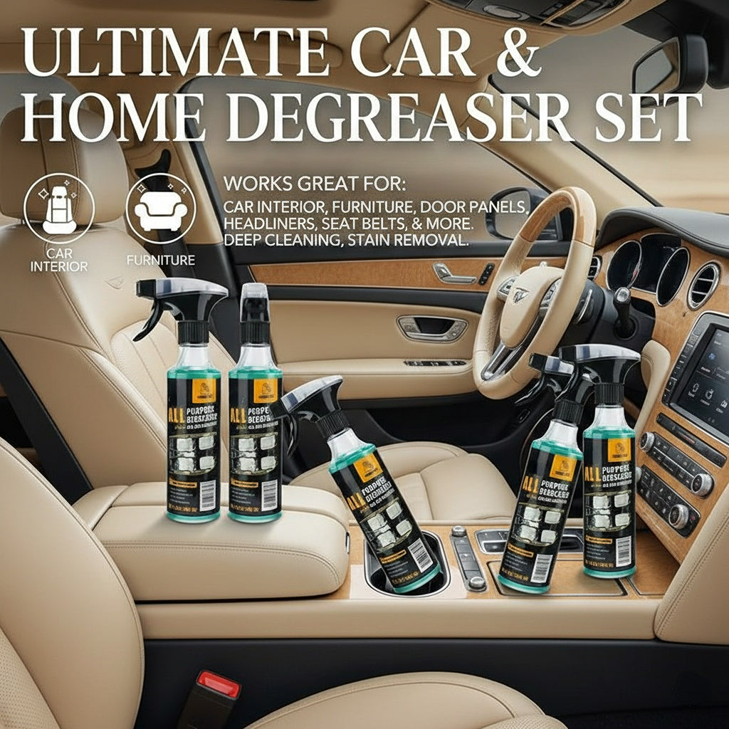 Ultimate Multi-Surface Degreaser for Cars & Home - Superior Cleaning Power