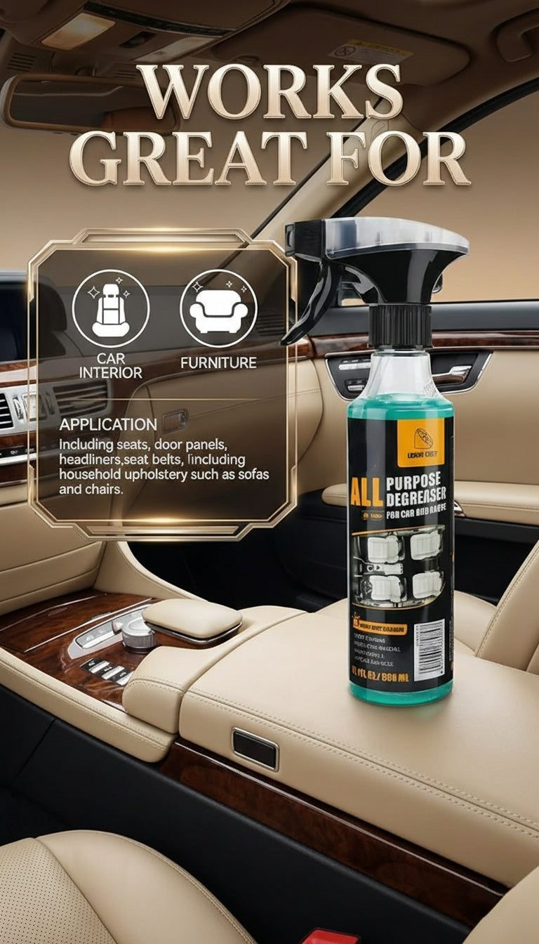 Ultimate Multi-Surface Degreaser for Cars & Home - Superior Cleaning Power