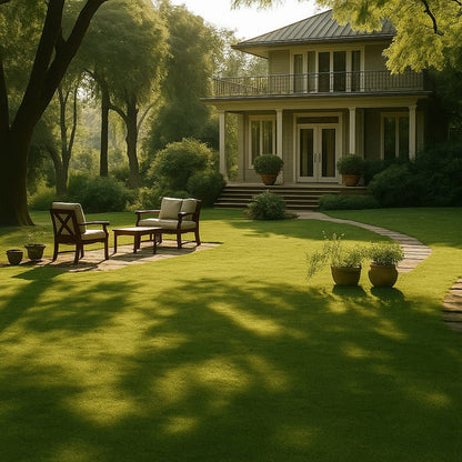 Evergreen Dwarf Grass Seed for a Lush Four-Season Lawn