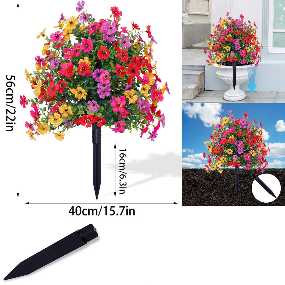 No-Fade Outdoor Hanging Flowers — Effortless Beauty That Lasts