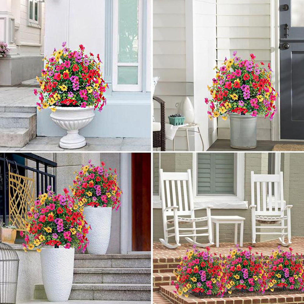No-Fade Outdoor Hanging Flowers — Effortless Beauty That Lasts