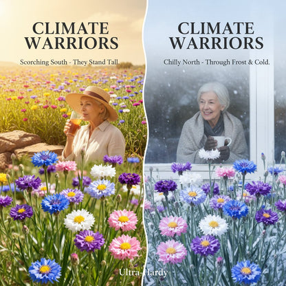 🌱 Premium Cornflower Seeds — The Unstoppable Wildflower That Thrives Anywhere
