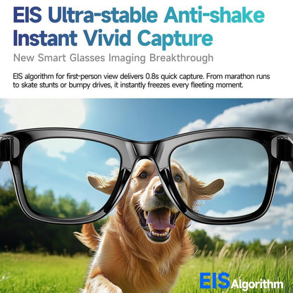 👓 Ultra-Light Smart Glasses with Effortless Hands-Free Control